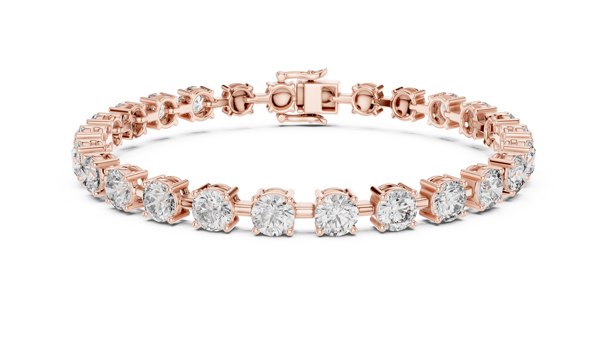 Classic Round Diamond Tennis Bracelet
