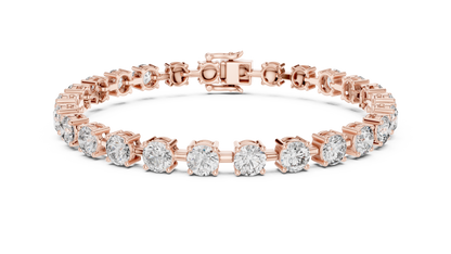 Classic Round Diamond Tennis Bracelet