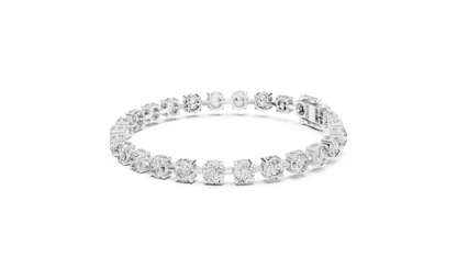 Classic Round Diamond Tennis Bracelet
