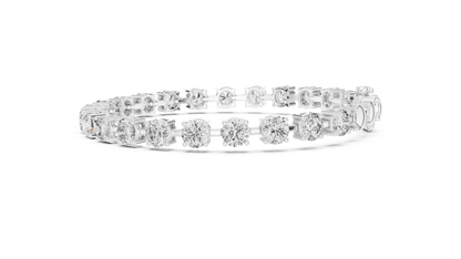 Classic Round Diamond Tennis Bracelet