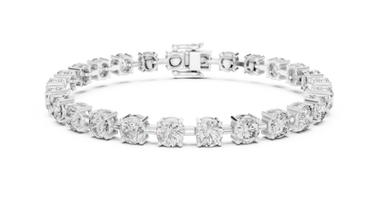Classic Round Diamond Tennis Bracelet