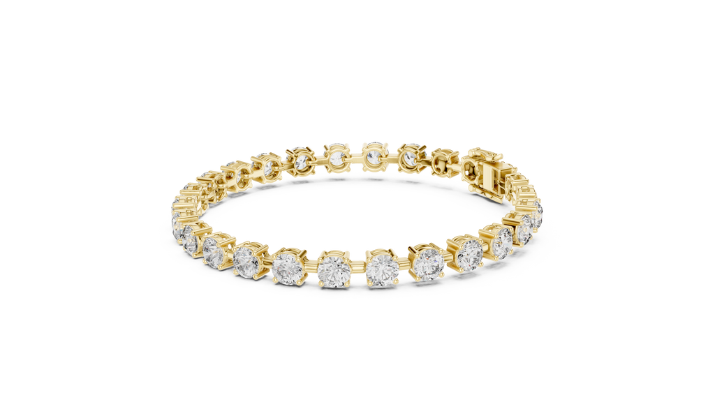 Classic Round Diamond Tennis Bracelet
