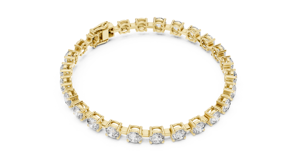 Classic Round Diamond Tennis Bracelet