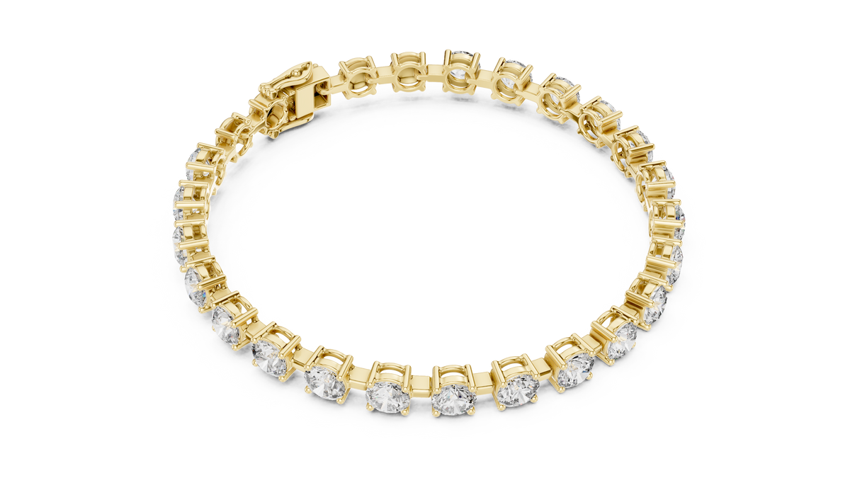 Classic Round Diamond Tennis Bracelet