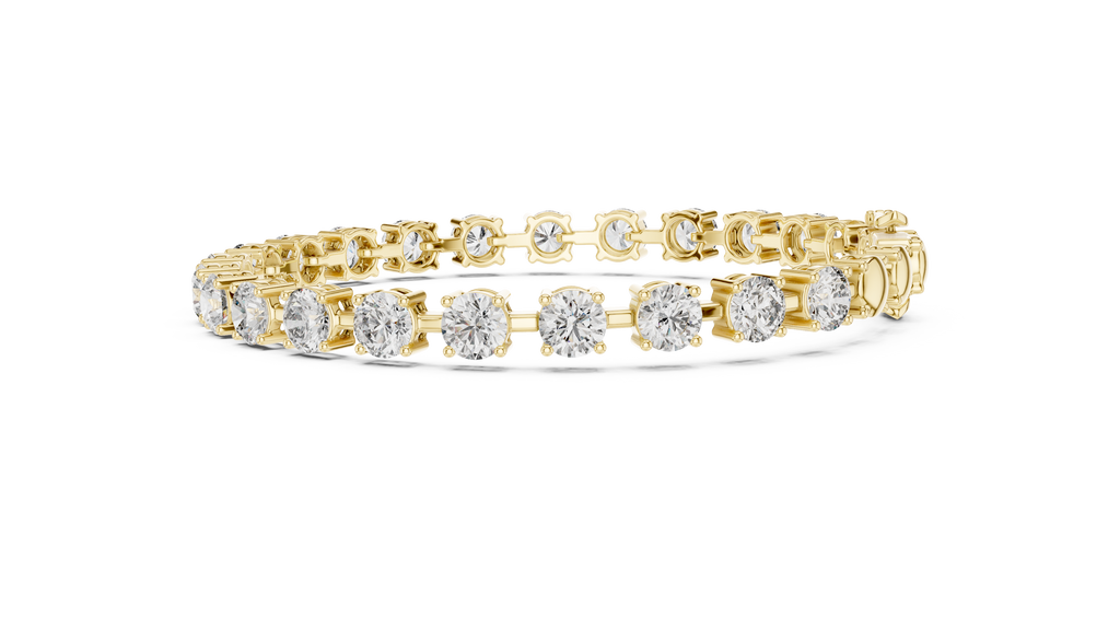 Classic Round Diamond Tennis Bracelet