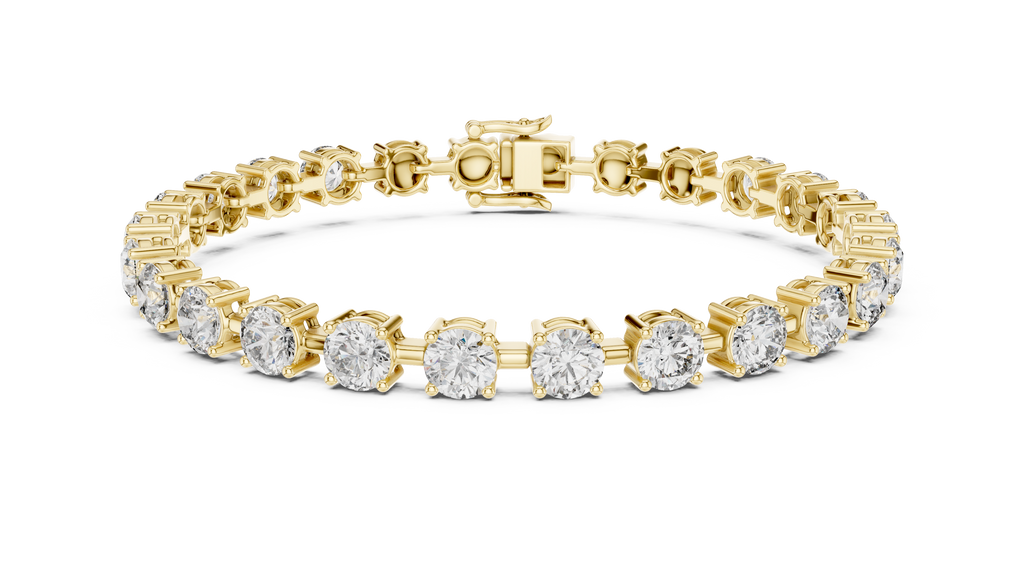Classic Round Diamond Tennis Bracelet