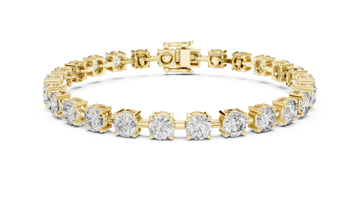 Classic Round Diamond Tennis Bracelet