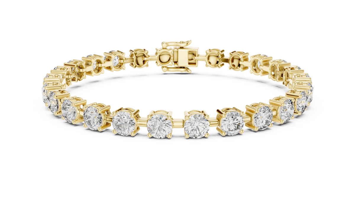 Classic Round Diamond Tennis Bracelet