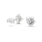 Round Brilliant Diamond Stud Earrings
