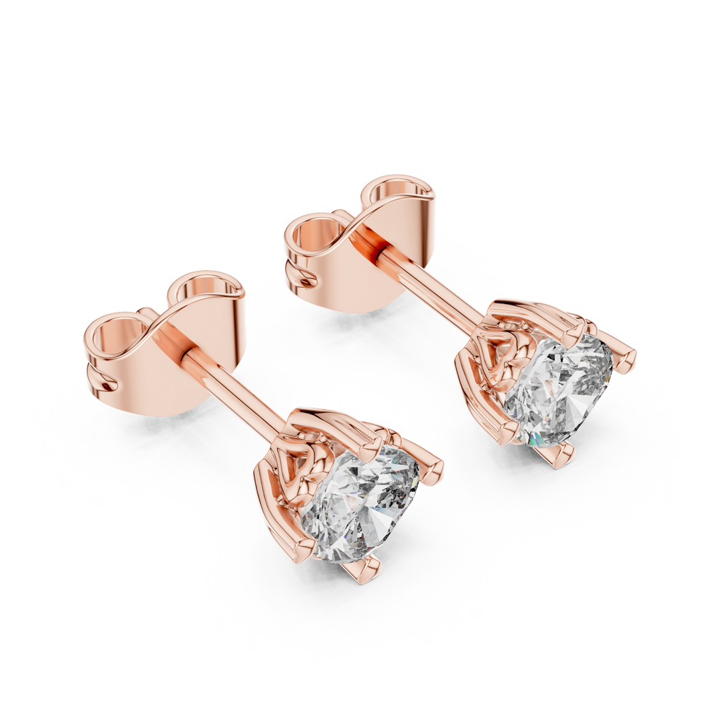 Timeless Round Brilliant Diamond Studs