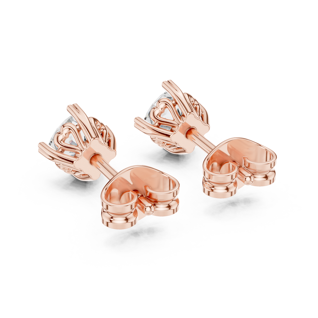 Timeless Round Brilliant Diamond Studs