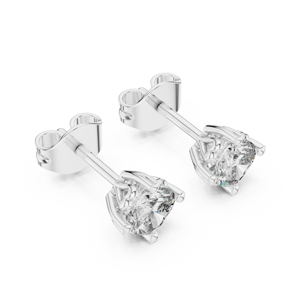 Timeless Round Brilliant Diamond Studs