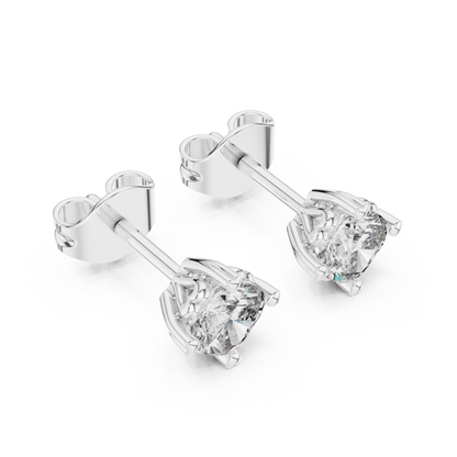 Timeless Round Brilliant Diamond Studs