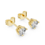 Timeless Round Brilliant Diamond Studs