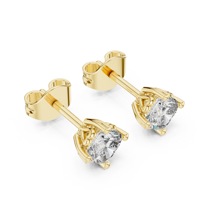 Timeless Round Brilliant Diamond Studs