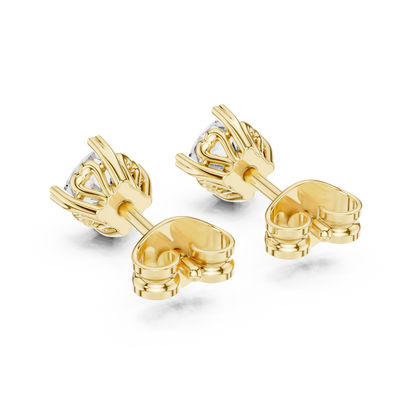 Timeless Round Brilliant Diamond Studs