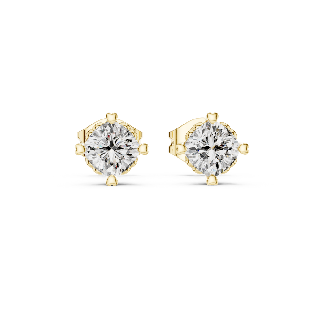 Timeless Round Brilliant Diamond Studs
