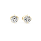 Timeless Round Brilliant Diamond Studs