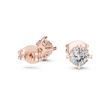 Timeless Round Brilliant Diamond Studs