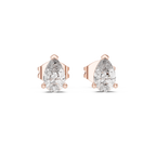 Timeless Pear Cut Diamond Earrings