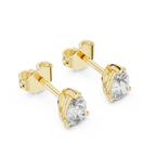 Timeless Pear Cut Diamond Earrings