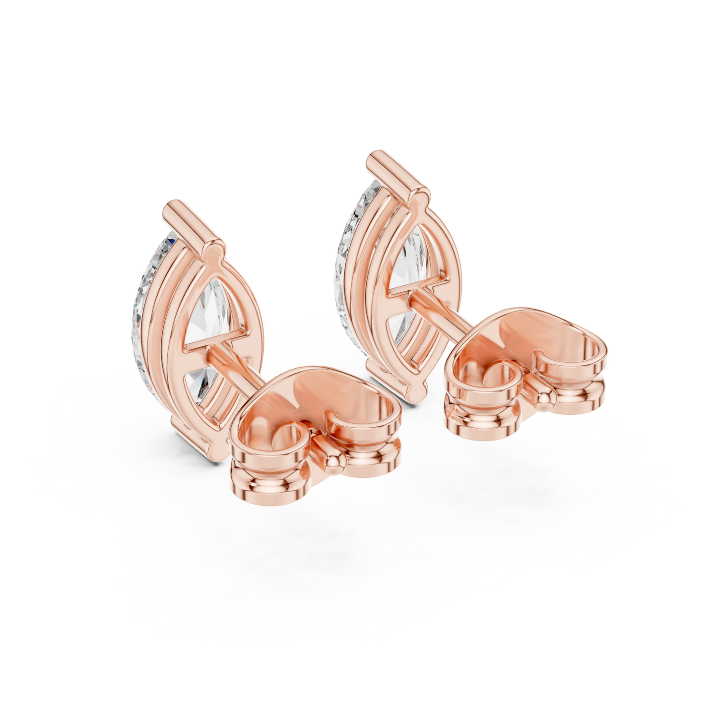 Timeless Marquise Diamond Stud Earrings