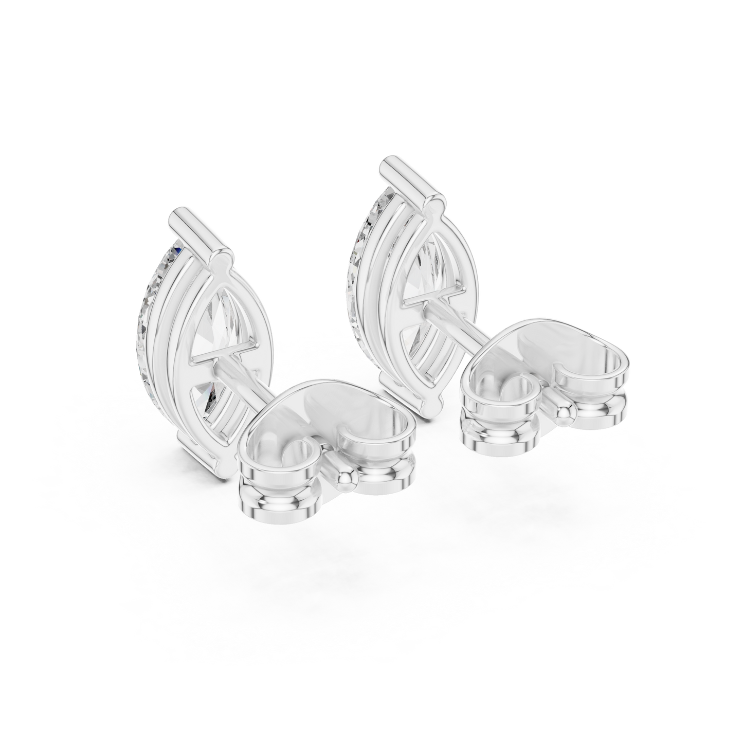 Timeless Marquise Diamond Stud Earrings