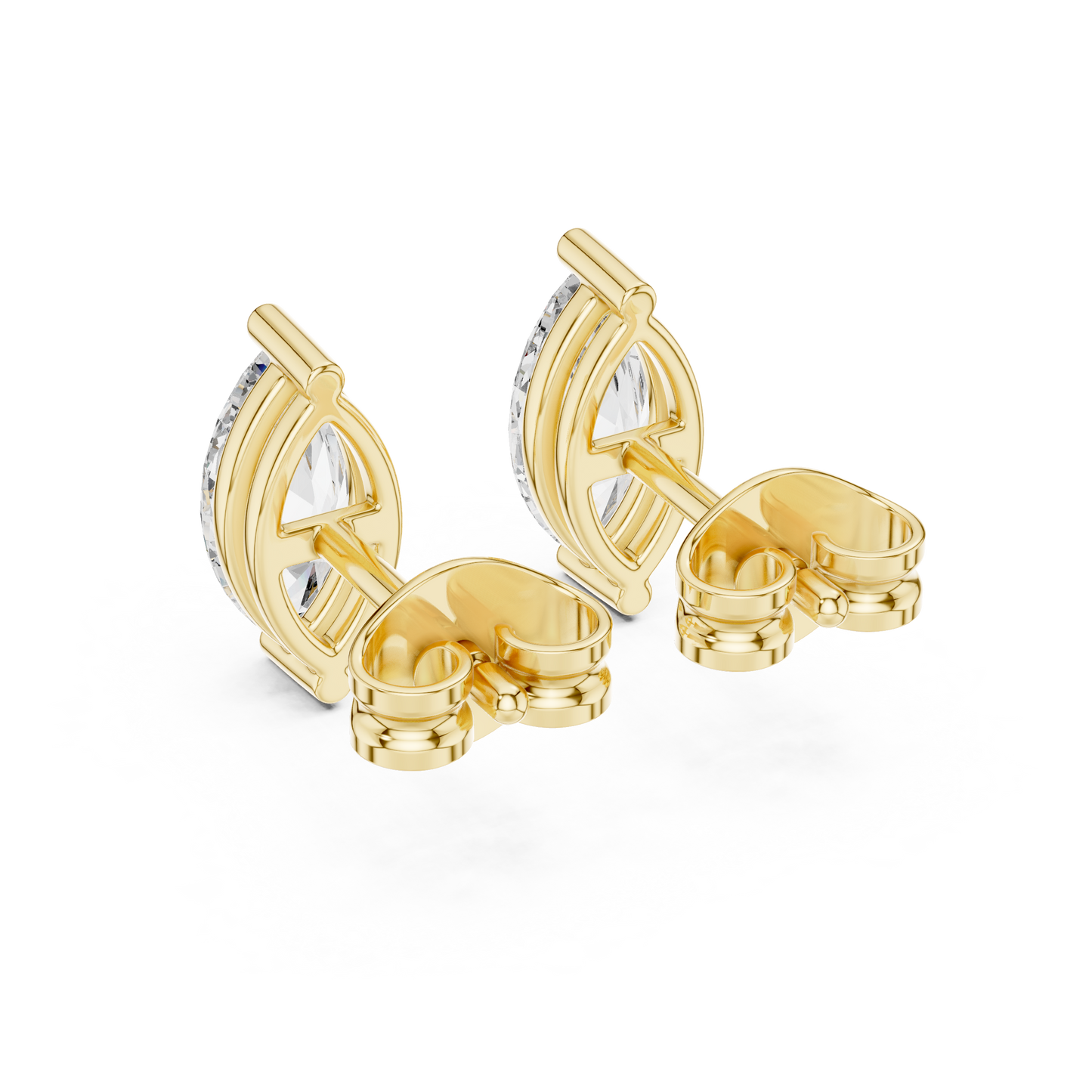 Timeless Marquise Diamond Stud Earrings