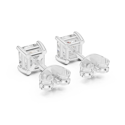 Everyday Luxury Princess Cut Diamond Earrings
