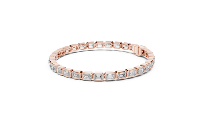 Baguette Diamond Line Bracelet