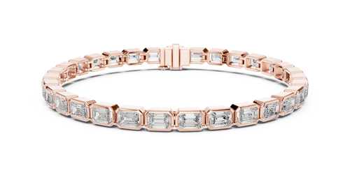 Baguette Diamond Line Bracelet