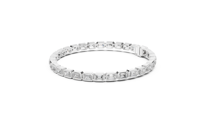Baguette Diamond Line Bracelet