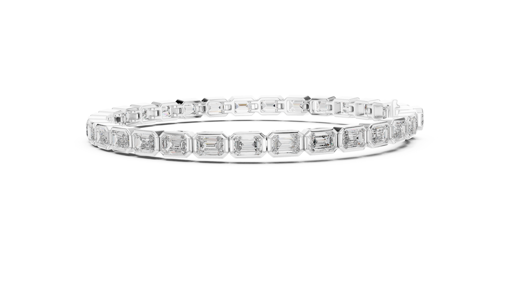Baguette Diamond Line Bracelet