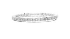 Baguette Diamond Line Bracelet
