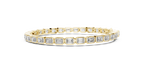 Baguette Diamond Line Bracelet