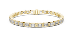 Baguette Diamond Line Bracelet