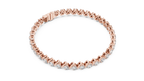 Wave Pattern Diamond Bracelet