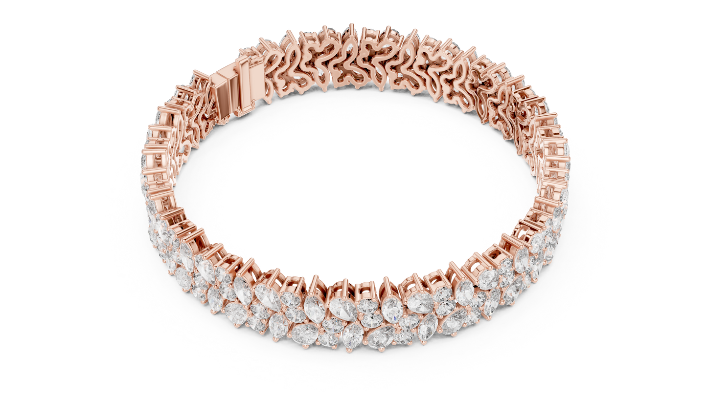 Royal Bloom Diamond Bracelet