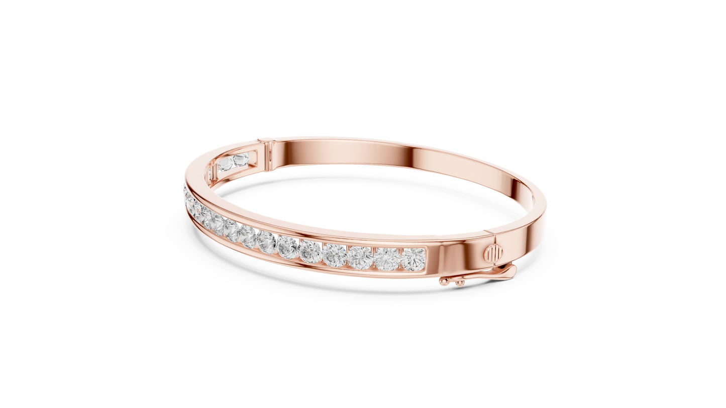 Minimal Diamond Bracelet