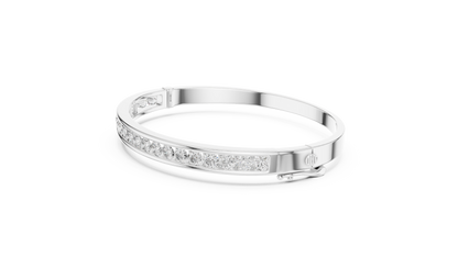 Minimal Diamond Bracelet