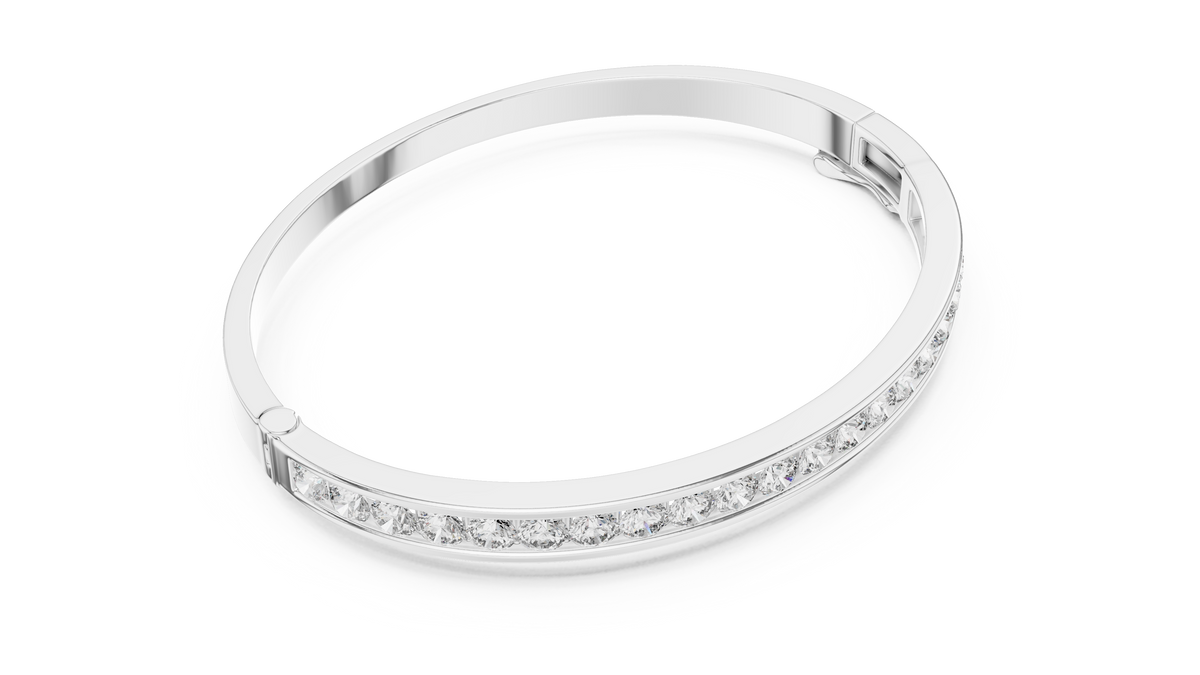 Minimal Diamond Bracelet