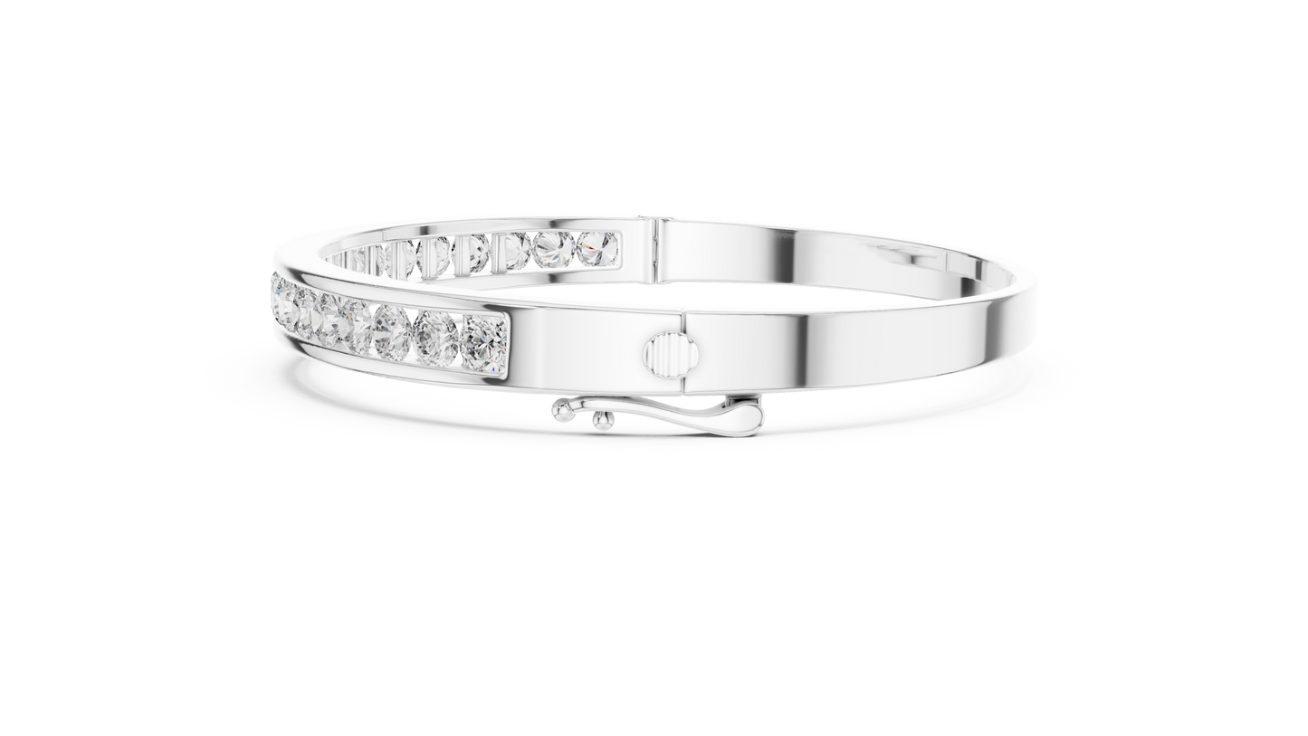 Minimal Diamond Bracelet