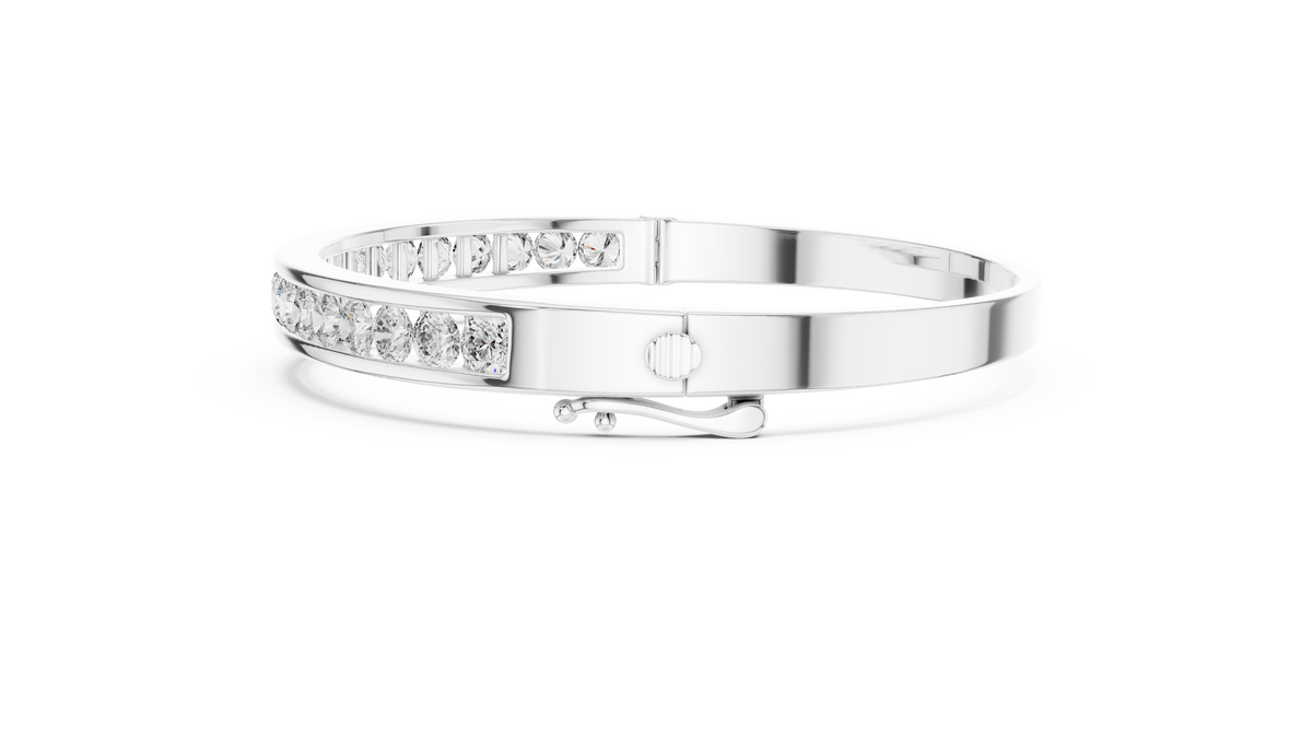 Minimal Diamond Bracelet