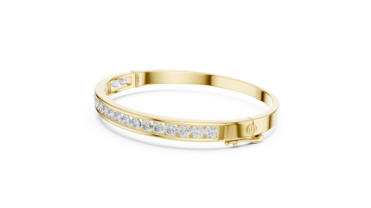 Minimal Diamond Bracelet