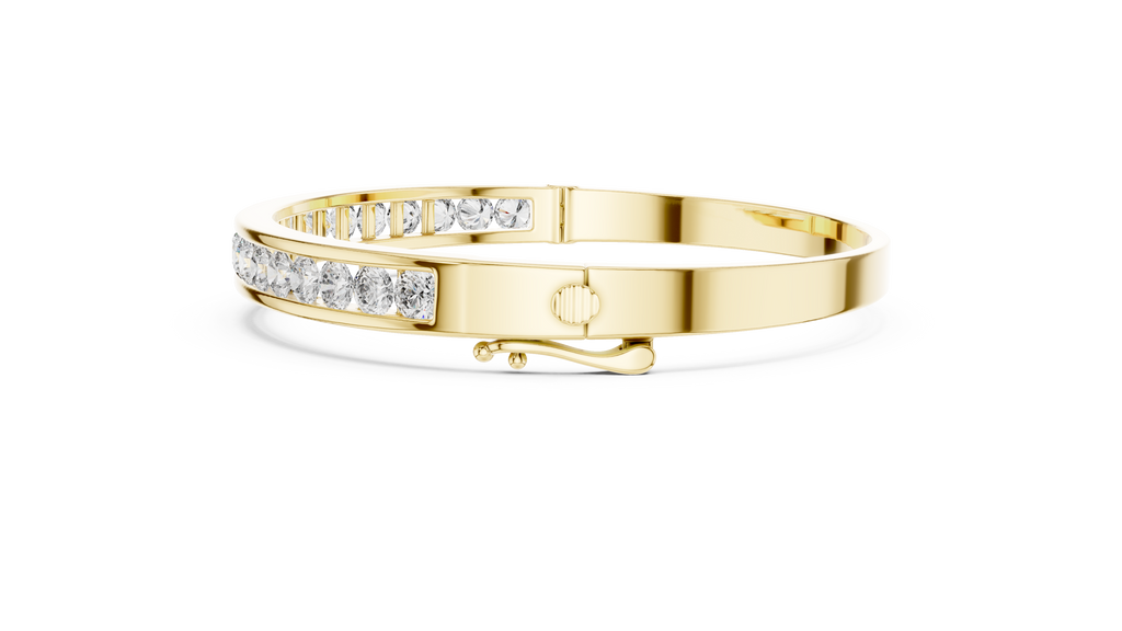 Minimal Diamond Bracelet