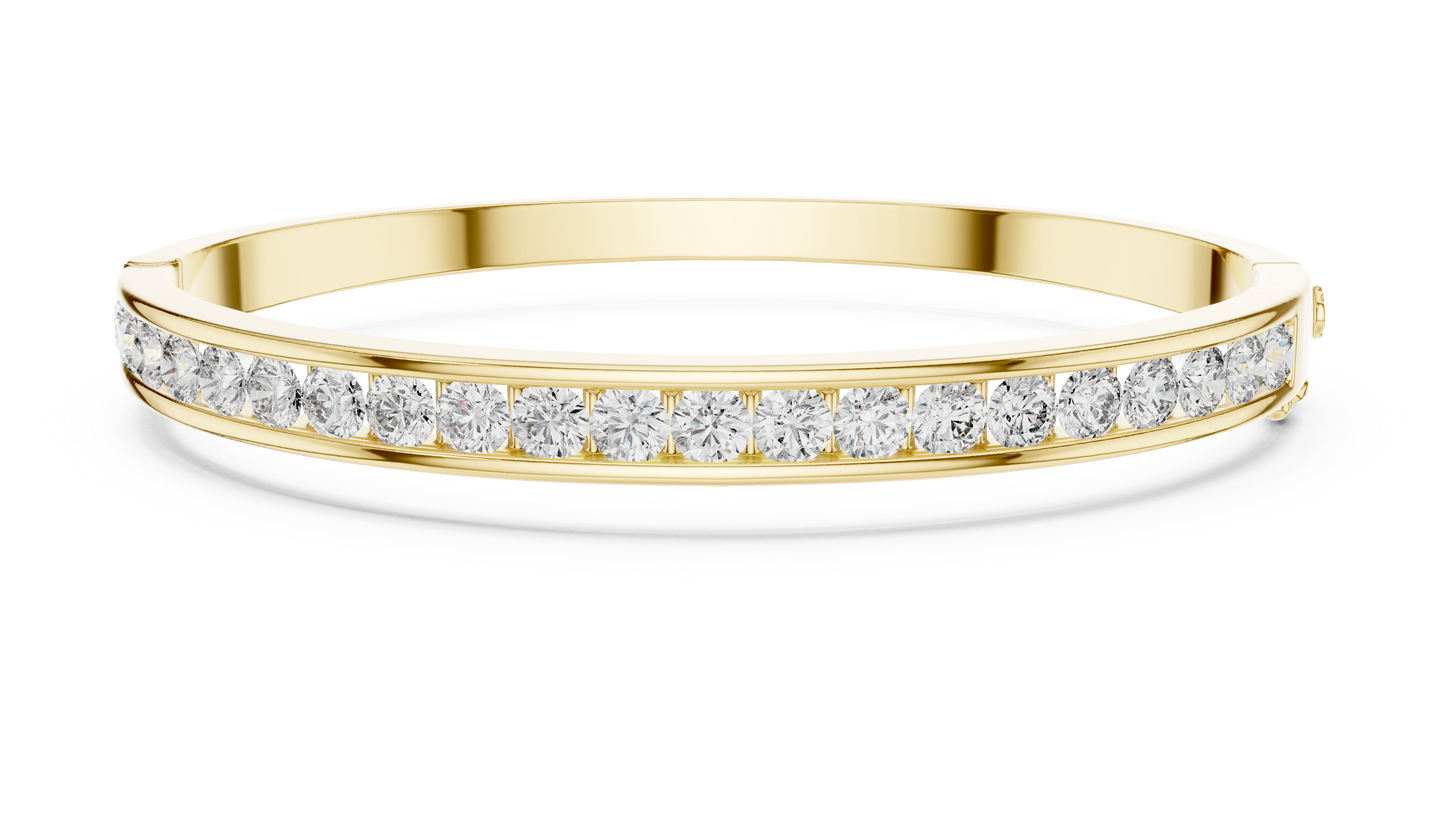 Minimal Diamond Bracelet