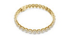 Royal Emerald Halo Diamond Bracelet