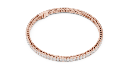Fine Oval Diamond Bracelet