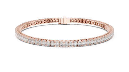 Fine Oval Diamond Bracelet