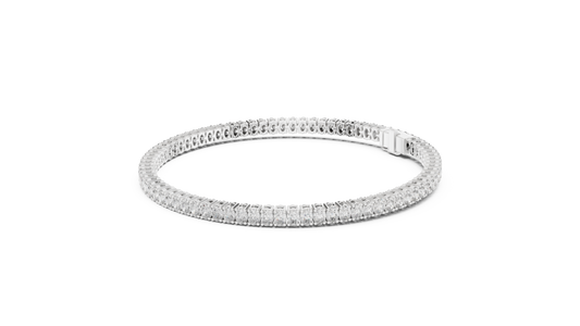 Fine Oval Diamond Bracelet